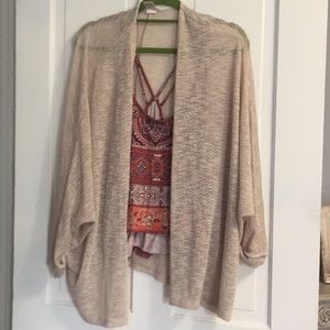 Tan summer cardigan